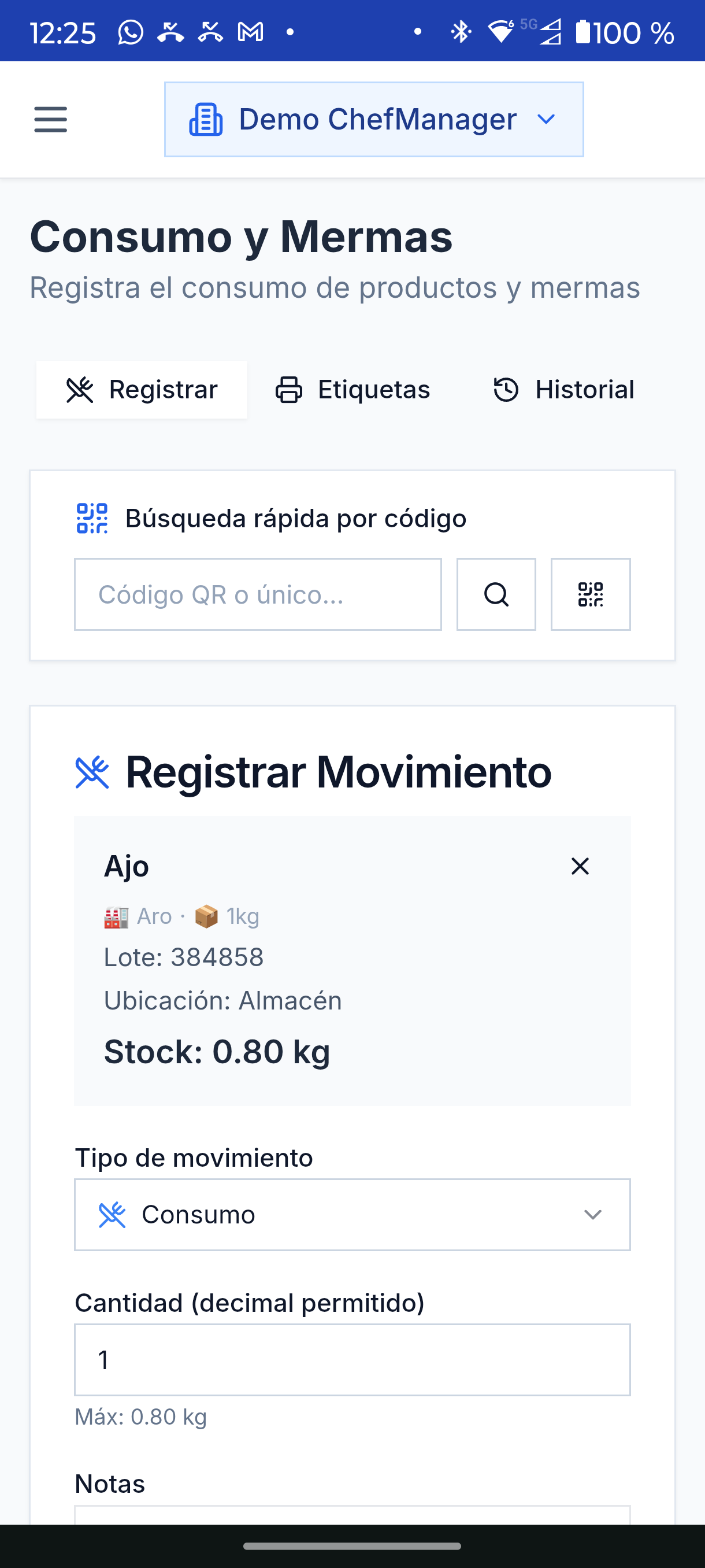 Consumo